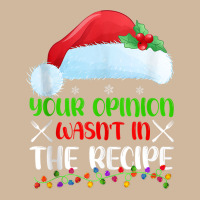 Your Opinion Wasnt In The Recipe Cooking Chef Christmas Tank Top Adjustable Baseball Cap | Artistshot