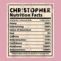 Christopher Nutrition Facts Funny Name Humor Nickname T Shirt Dyed Cap | Artistshot