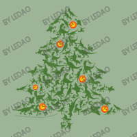 Christmas Dinosaur Jumble Tree Urban Heavy T-shirt | Artistshot