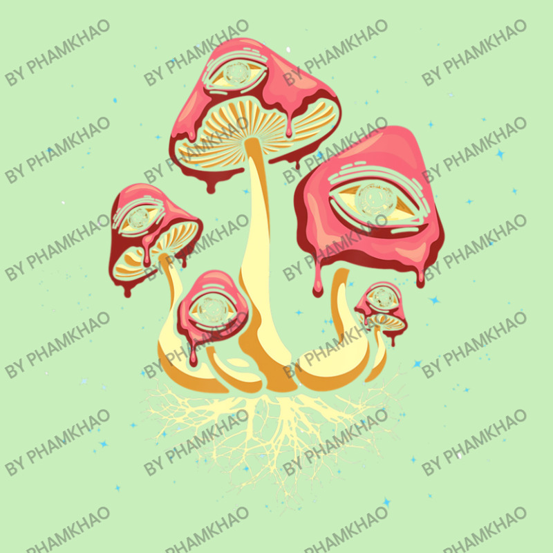 Psychedelic Mushroom Alien Shrooms Lover Urban Heavy T-shirt | Artistshot