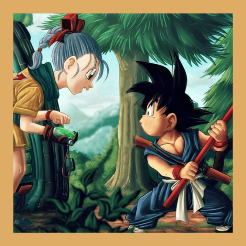 The First Meeting Between Goku And Bulma Gift Urban Heavy T-shirt | Artistshot