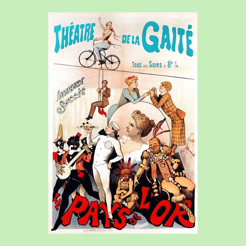 Vintage French Theatre Poster. 1892. Urban Heavy T-shirt | Artistshot