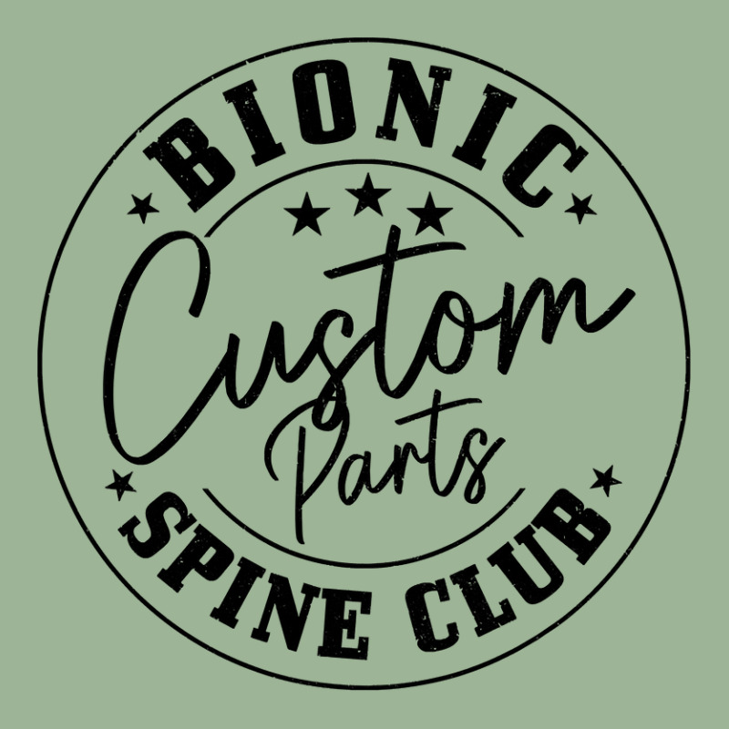 Back Surgery Bionic Custom Parts Spine Club Recovery Urban Heavy T-shirt by WZ90 | Artistshot