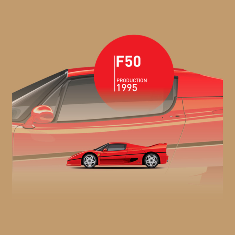 Supercar F50 Production 1995 Urban Heavy T-shirt | Artistshot