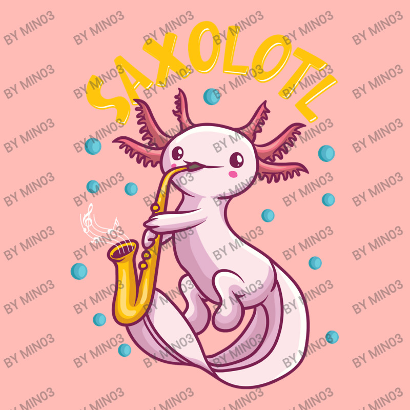 Saxolotl Sax Playing Axolotl Pun Walking Fish Urban Heavy T-shirt | Artistshot