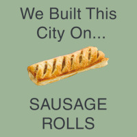 We Built This City ...on Sausage Rolls Funny British Design Urban Heavy T-shirt | Artistshot