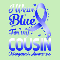 I Wear Blue For My Cousin Osteogenesis Awareness Ribbon T Shirt Urban Heavy T-shirt | Artistshot