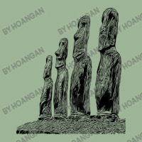 Easter Island Moai Statue Monolith World Mystery Urban Heavy T-shirt | Artistshot