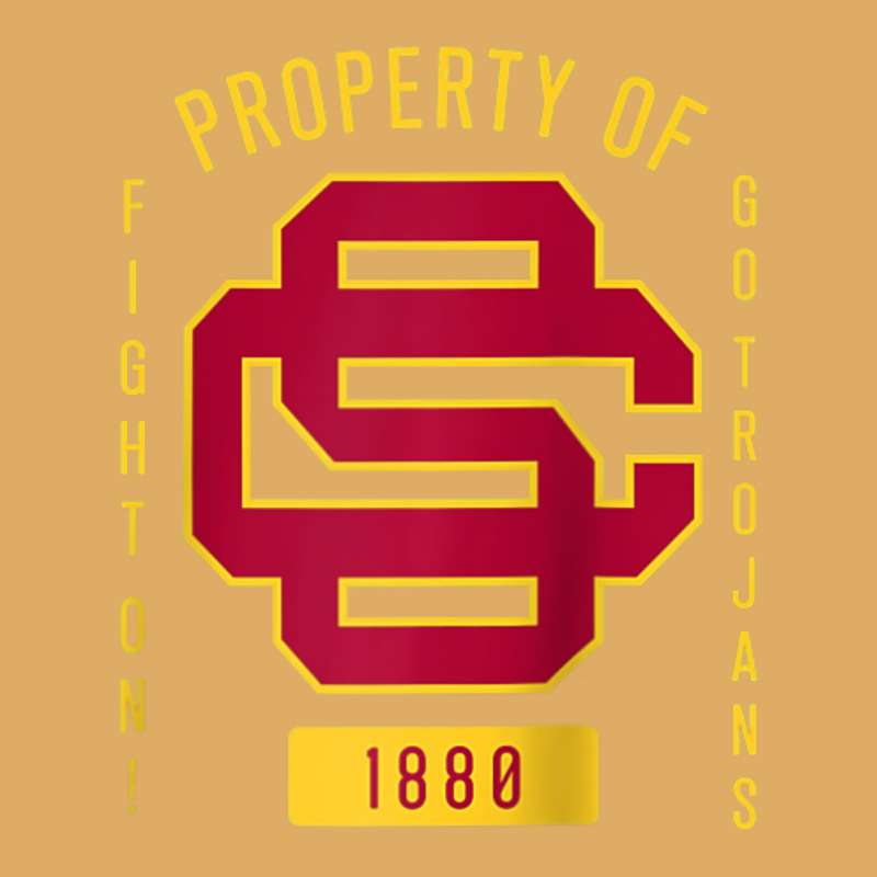 Usc Fight On! Sc Interlock Go Trojans Gold Cardinal Fill Urban Pullover Hoodie by Kandurip541 | Artistshot