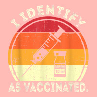 I Identify As Vaccinated Vintage Vaccine T Shirt Urban Pullover Hoodie | Artistshot