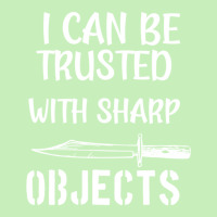 I Can Be Trusted With Sharp Objects Urban Pullover Hoodie | Artistshot