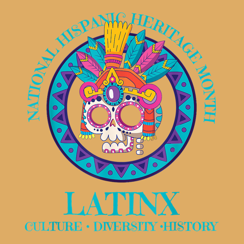 National Hispanic Heritage Month Sugar Skull Latinx Culture T Shirt Urban Pullover Hoodie by cm-arts | Artistshot