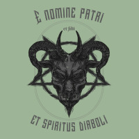 E Nomine Patri Et Filii Et Spiritus Diaboli   Demonic Metal Design Urban Pullover Hoodie | Artistshot