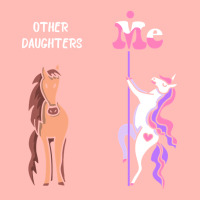 Other Daughters Me Tee Unicorn Daughter   Funny Gift Idea Daughter   T Urban Pullover Hoodie | Artistshot