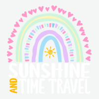 Sunshine And Time Travel Cute Rainbow Graphic For Womens Kids Girls Urban Pullover Hoodie | Artistshot