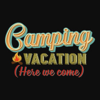 Camping Vacation Here We Come Retro Vintage Crop Top | Artistshot