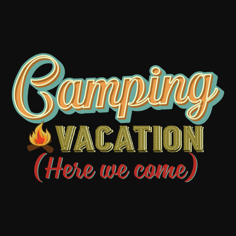 Camping Vacation Here We Come Retro Vintage Crop Top by vip.pro123 | Artistshot