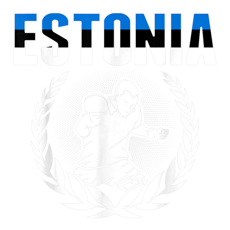 Estonia Table Tennis Fans Jersey Estonian Ping Pong Lovers Bomber Jacket | Artistshot