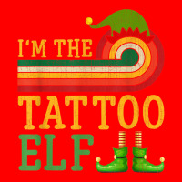 I'm The Tattoo Elf Matching Group Christmas Party Pajama Bomber Jacket | Artistshot