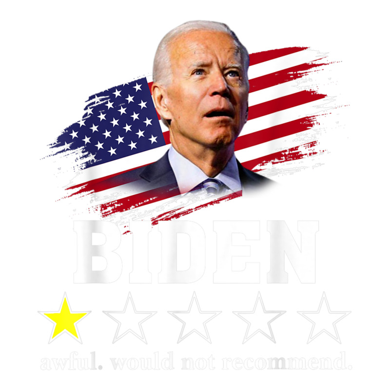 Biden Awful Would Not Recommend Biden Review One Star Bomber Jacket | Artistshot