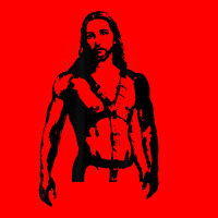 Sexy Jesus In Bdsm Harness Gay Pride Bomber Jacket | Artistshot