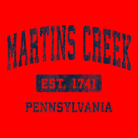 Martins Creek Pennsylvania Pa Vintage Athletic Sports Design Bomber Jacket | Artistshot