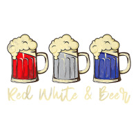 Red White & Beer 4th Of July Wine Red White Blue Beer Bomber Jacket | Artistshot