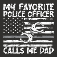 My Favorite Police Officer Calls Me Dad, Thin Blue Line, Cop Champion Hoodie | Artistshot