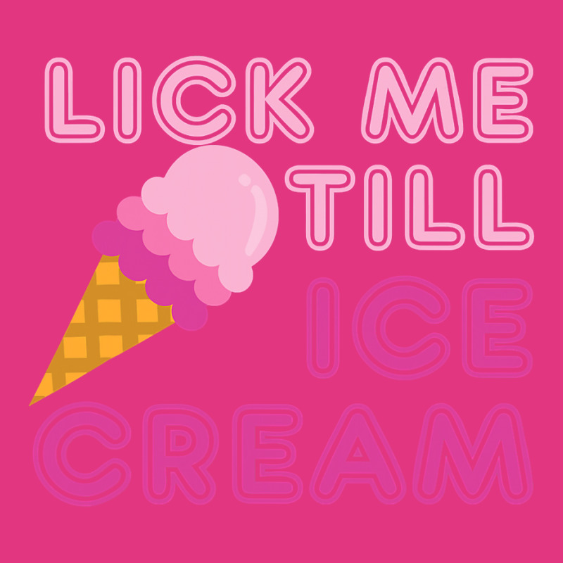 Lick Me Till Ice Cream T  Funny Adult Humor Gift Beanie by cm-arts | Artistshot