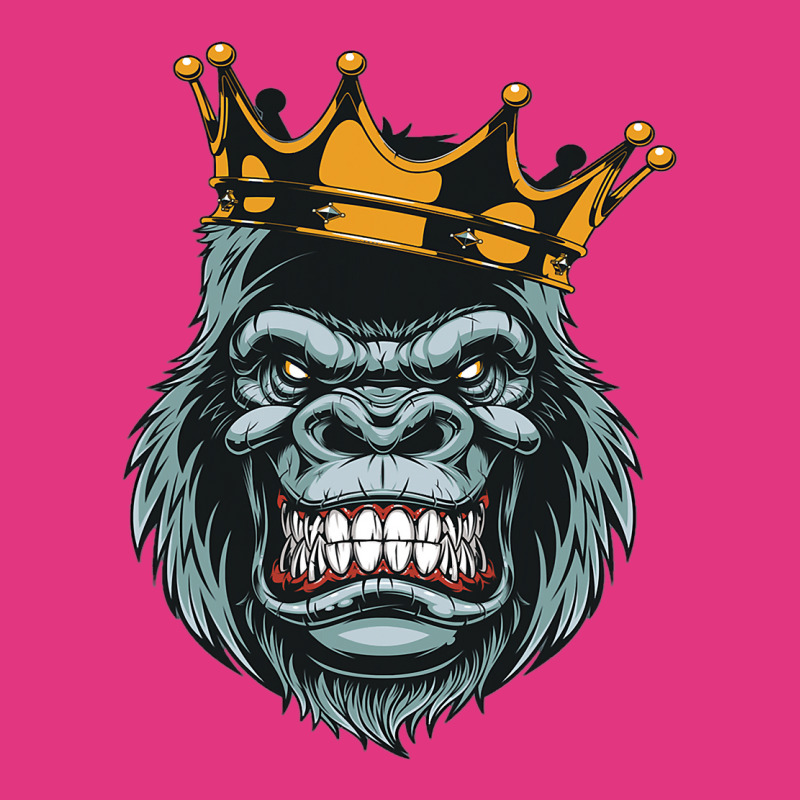 Gorilla King Ferocious Gorilla On With Crown Christmas Gifts Beanie | Artistshot