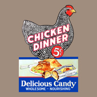 1923 Chicken Dinner Candy Bar Pop Cardboard Stand-up Advertisement Wit Visor Hat | Artistshot