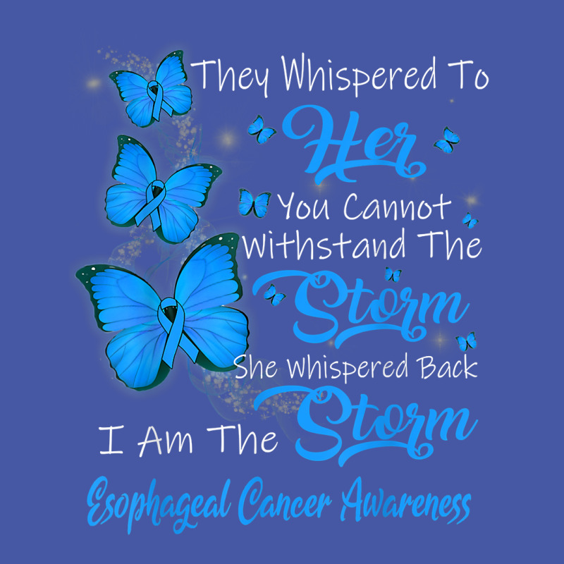 I Am The Storm Esophageal Cancer Awareness T Shirt Pom Pom Beanie by rillanerby | Artistshot