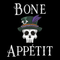 Vintage New Orleans Theme Voodoo Skull Fun Bone Appetit Pun T Shirt Pom Pom Beanie | Artistshot