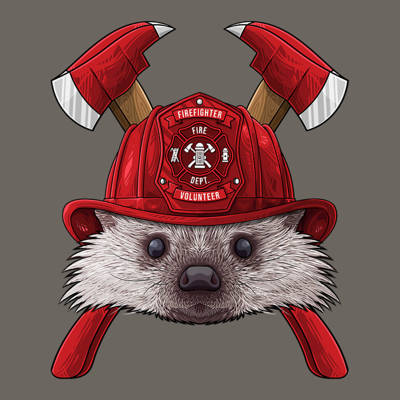 Firefighter Hedgehog Fireman Boys Kids Fire Rescue Animal 264 Sun Shade Cap by peafowl | Artistshot