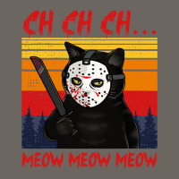 Chchch Meow Meow Horror Cat Bloody Knife Hilarious Halloween 147 Sun Shade Cap | Artistshot