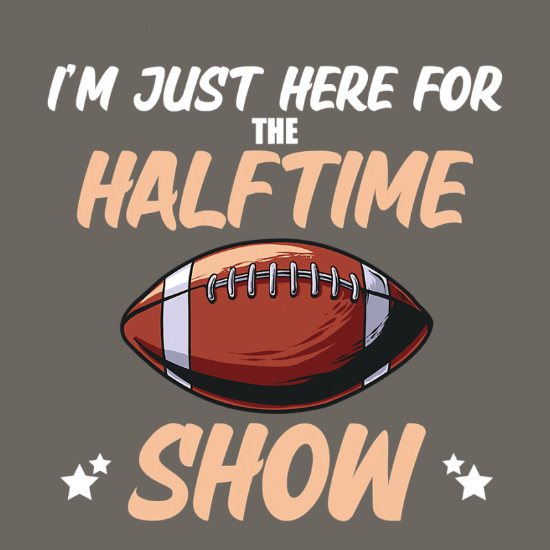 Im Just Here For The Halftime Show Funny American Football Sun Shade Cap by pester | Artistshot