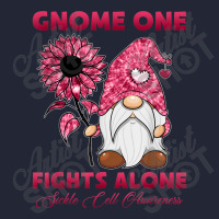 Gnome One Fight Alone Burgundy Ribbon Sickle Cell Awareness Mesh Back Trucker Hat | Artistshot