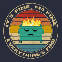 Its Fine Im Fine Everythings Fine T  Shirt It's Fine, I'm Fine, Everyt Mesh Back Trucker Hat | Artistshot