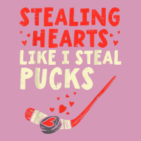 Stealing Heart Like I Steal Pucks Valentines Day Hockey T Shirt Tie Dyed Bucket Hat | Artistshot