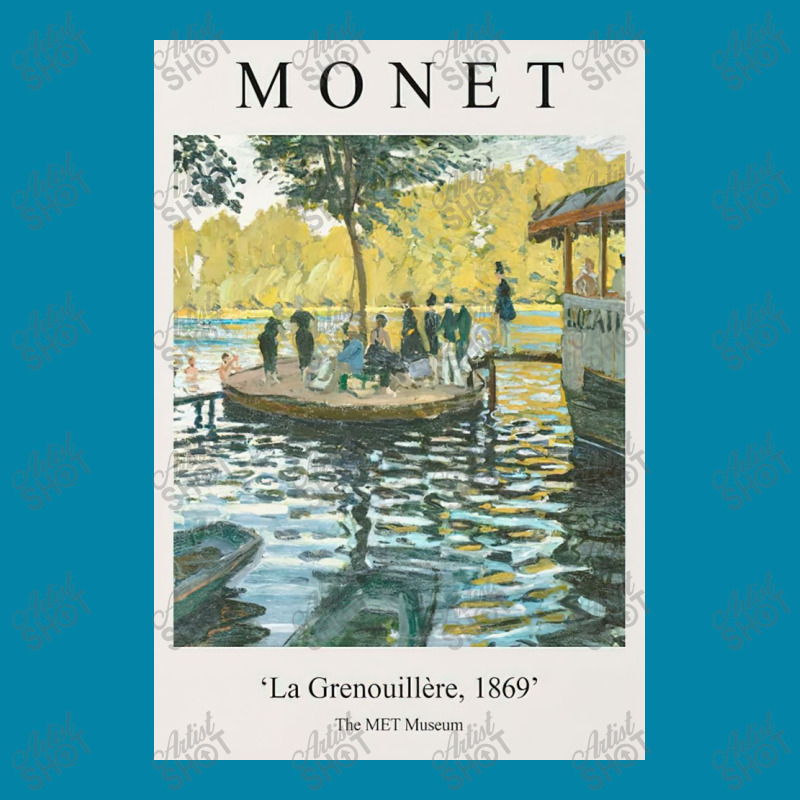 Claude Monet - La Grenouillere Retro Trucker Cap by carlyriley | Artistshot