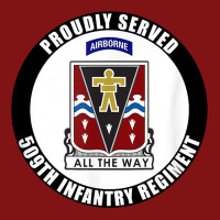 Proudly Served 509th Infantry Regiment Airborne Army Veteran T Shirt Snapback Trucker Cap | Artistshot