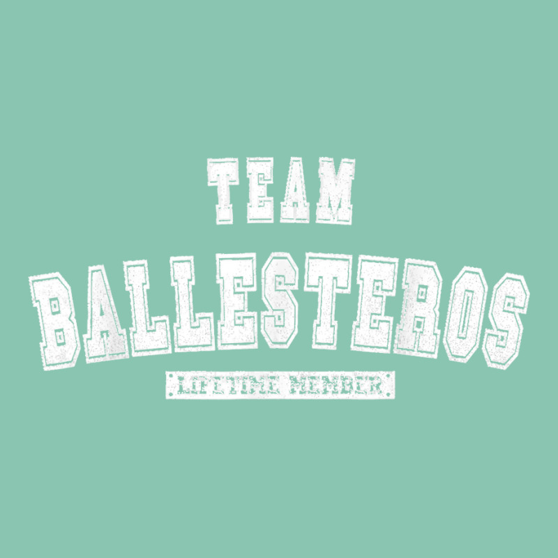 Team Ballesteros Lifetime Member Family Last Name Snapback Trucker Cap by PamelaJeanBrink | Artistshot