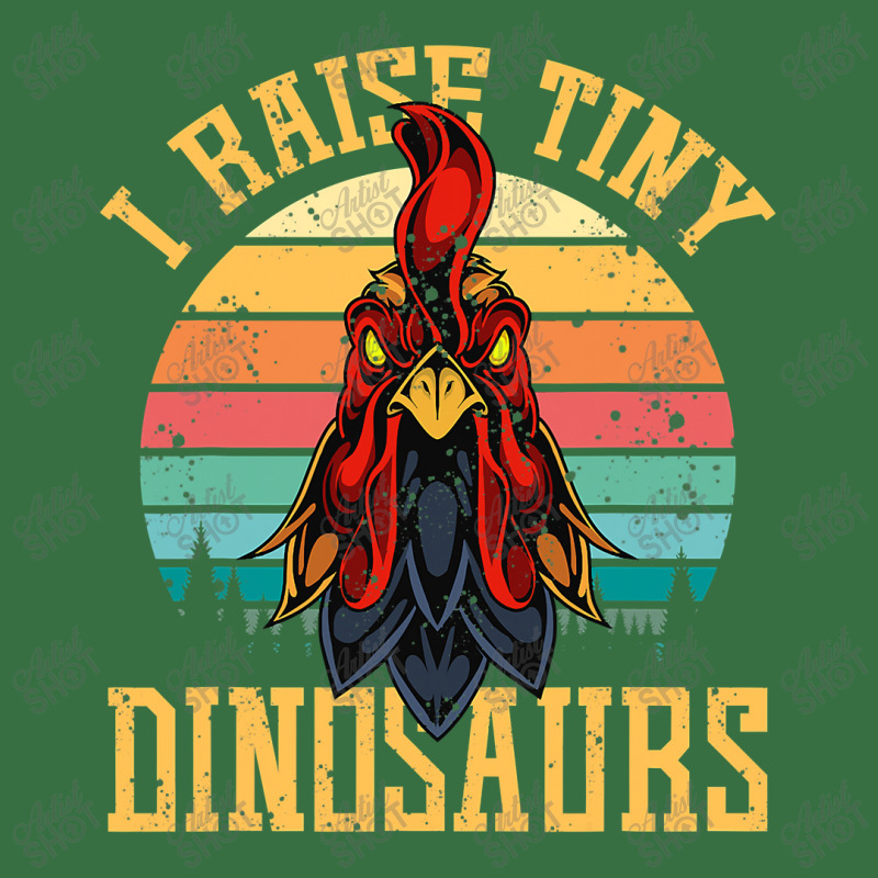 I Raise Tiny Dinosaurs Roosters Chicken Family Chicken Lover Foam Trucker Hat | Artistshot