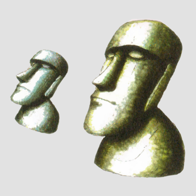 Easter Island Heads - Concept Adjustable Baseball Cap | Artistshot