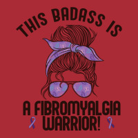 This Badass Is A Fibromyalgia Warrior Awareness Woman Meme Pullover Ho Dyed Cap | Artistshot