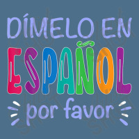 Dimelo En Espanol Bilingual Spanish Teacher Dyed Cap | Artistshot