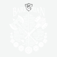 Rpg Class Series Barbarian - White Version Urban Heavy T-shirt | Artistshot