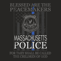 Massachusetts Police Boston Police Shirt Support Peacemakers Ladies Fitted T-shirt | Artistshot