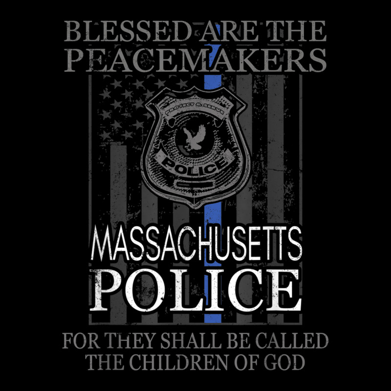 Massachusetts Police Boston Police Shirt Support Peacemakers Cropped Hoodie | Artistshot