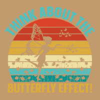 Butterfly Lover Gifts Retro Vintage Style Think About The Butterfly Ef Urban Heavy T-shirt | Artistshot